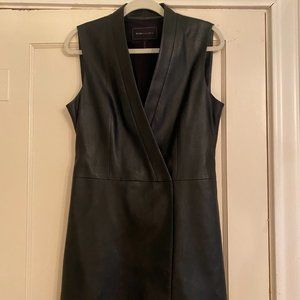 BCBG Mini Black Blazer Dress/Vest